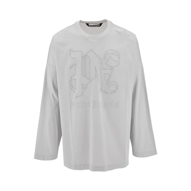 Camiseta Oversize Palm Angels Monogram Statement
