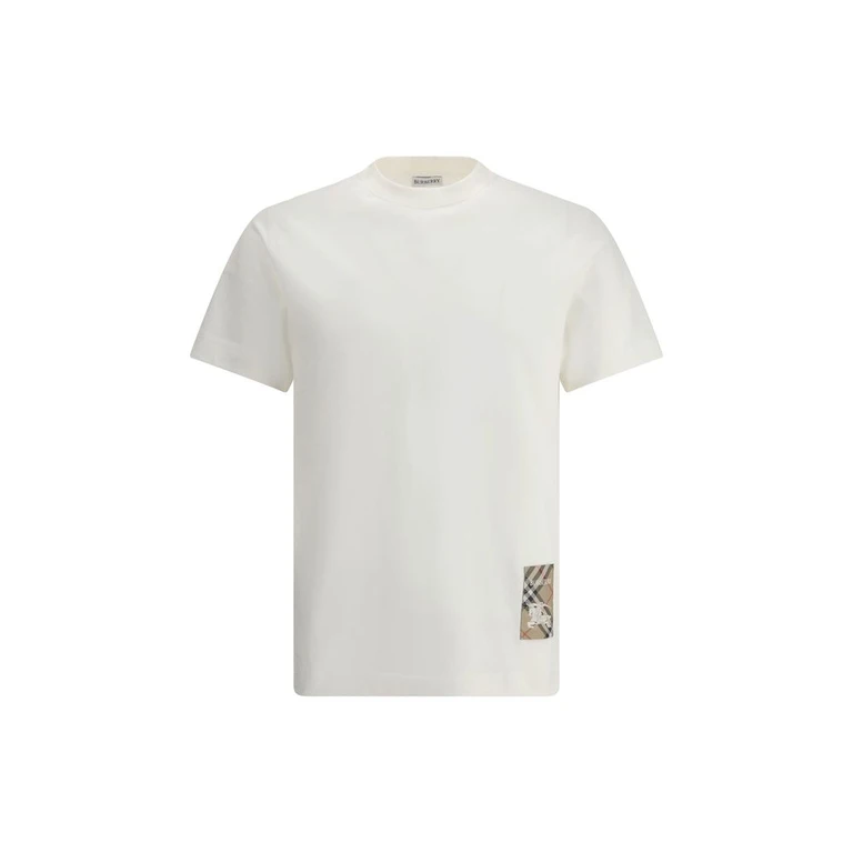 White Cotton T-Shirt - Men