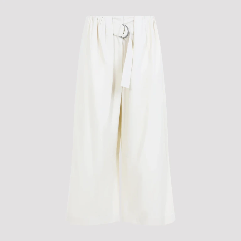 LOEWE - Loewe Cropped Belted Trousers