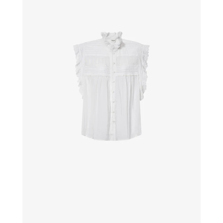 Haut / Top Dersia - Femme - Blanc - Taille34 - Marant Étoile