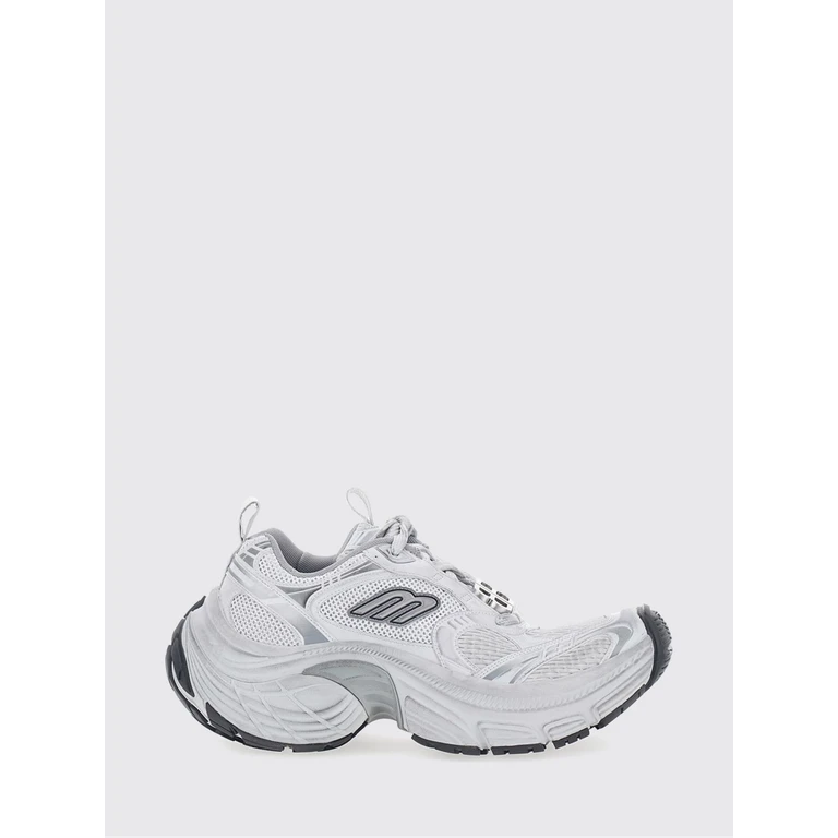 Low-Top Mesh and Rubber Trainers with Chunky Sole and Double Pull-Tab (815859W6XHW1100)