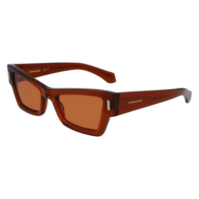 Ferragamo Brown Acetate Sunglasses - Women (FESF2006S232AC)