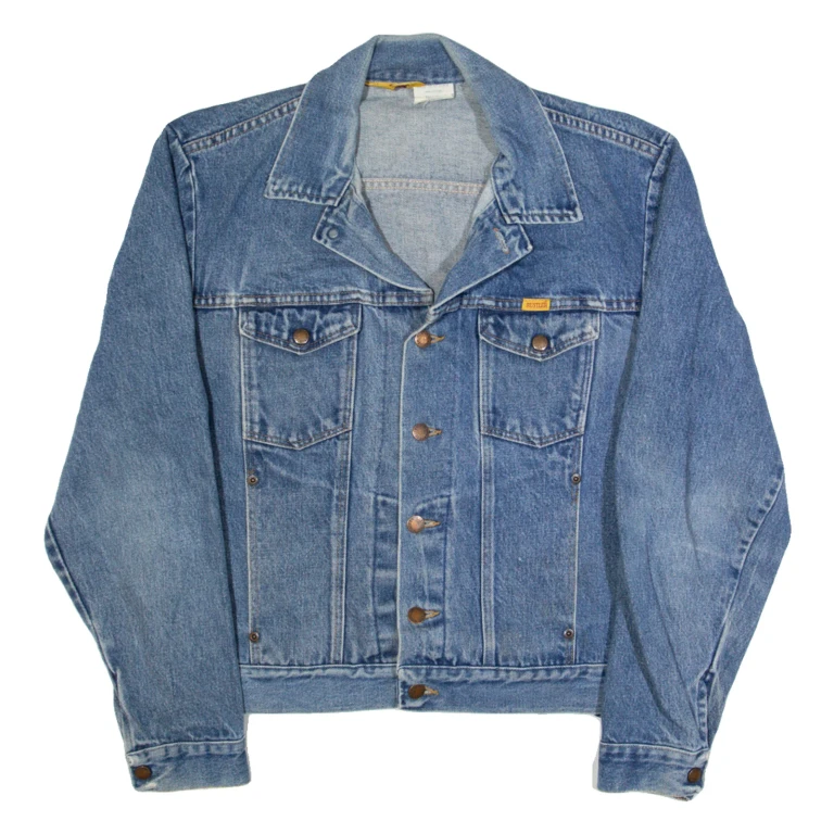 RUSTLER Womens Denim Jacket Blue 90s L