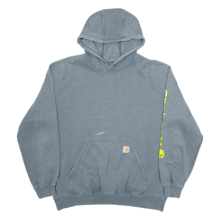 CARHARTT Mens Grey Hoodie XL