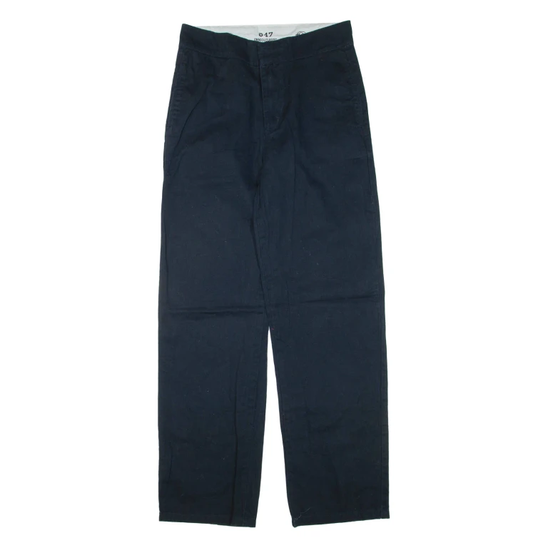 DICKIES Mens Trousers Black Regular Straight W30 L32