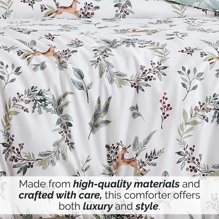 Happy Holidays Oversized Comforter Set