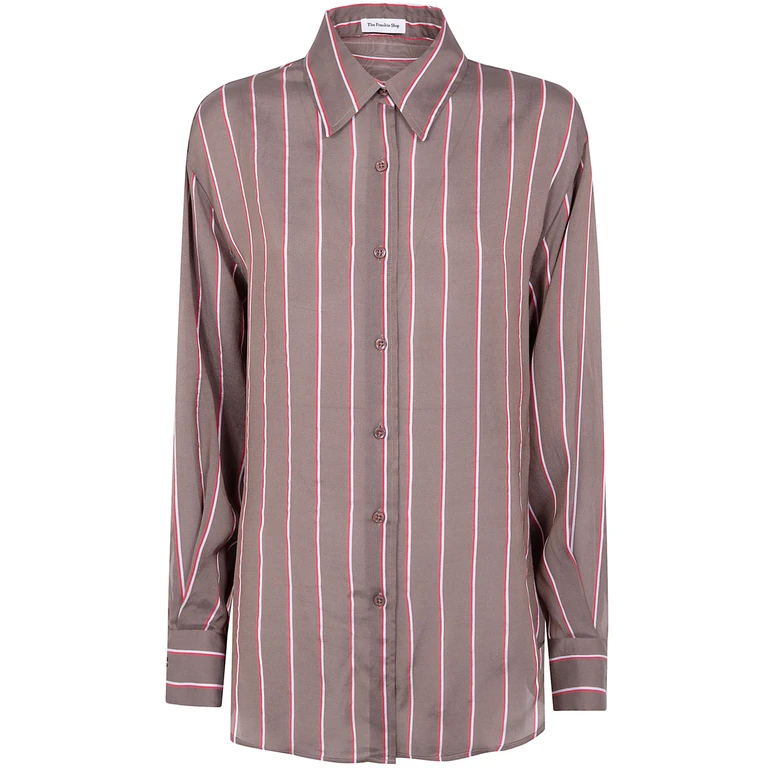 THE FRANKIE SHOP "Peri Fluid" Shirt