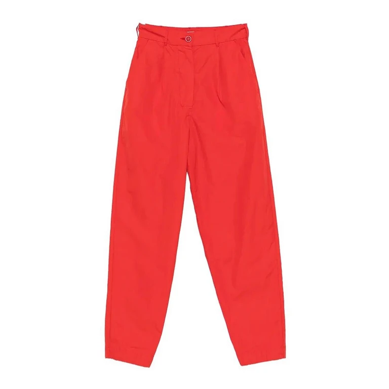 Casey Casey Pantalons Décontractés - Rouge (26FP277FLAME)