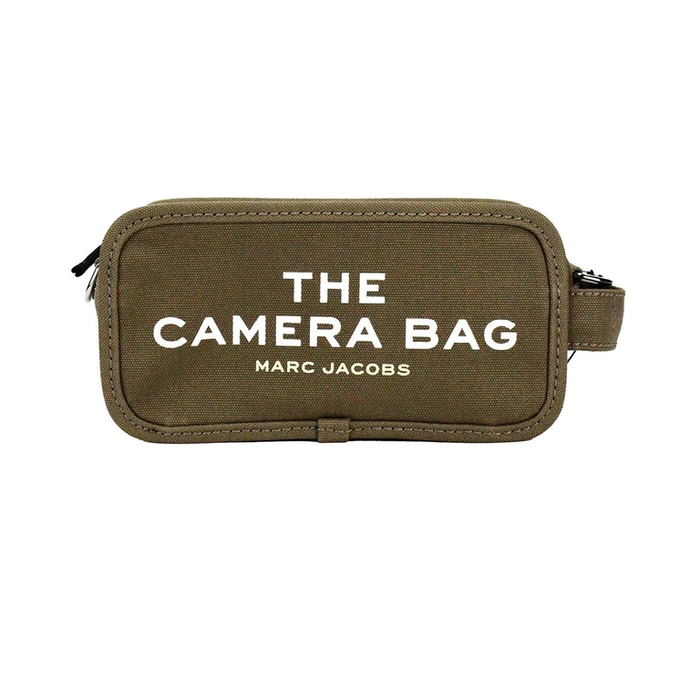 Marc Jacobs M0017040-372 Womens The Camera Bag Slate Green One Size Silver Canvas - Women