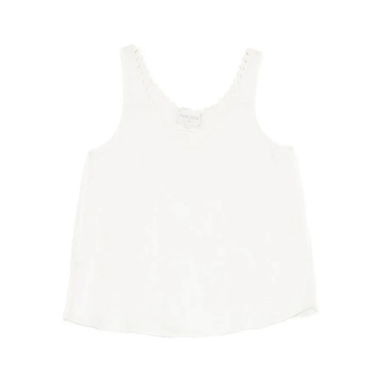 Forte Forte Top - Blanc (14830MYTOPCRYSTAL)