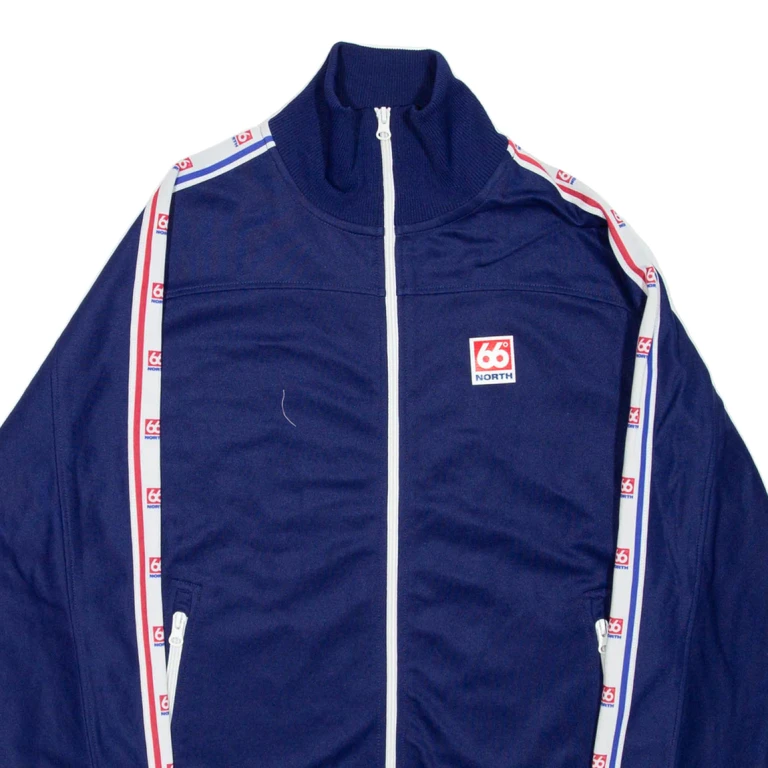 Mens Track Jacket Blue XS