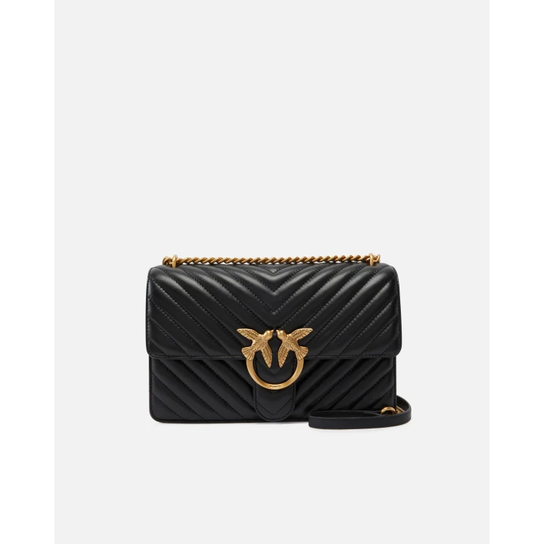 Pinko - Sac bandoulière moyen Love Bag One Chevron