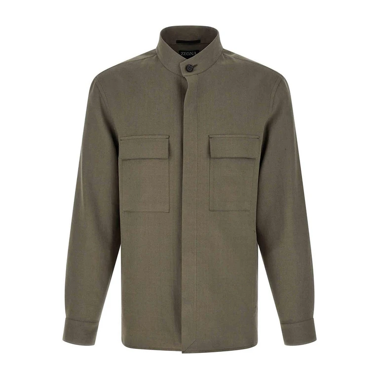 Zegna Blouse - Gris (UHV71A3SOT54252)