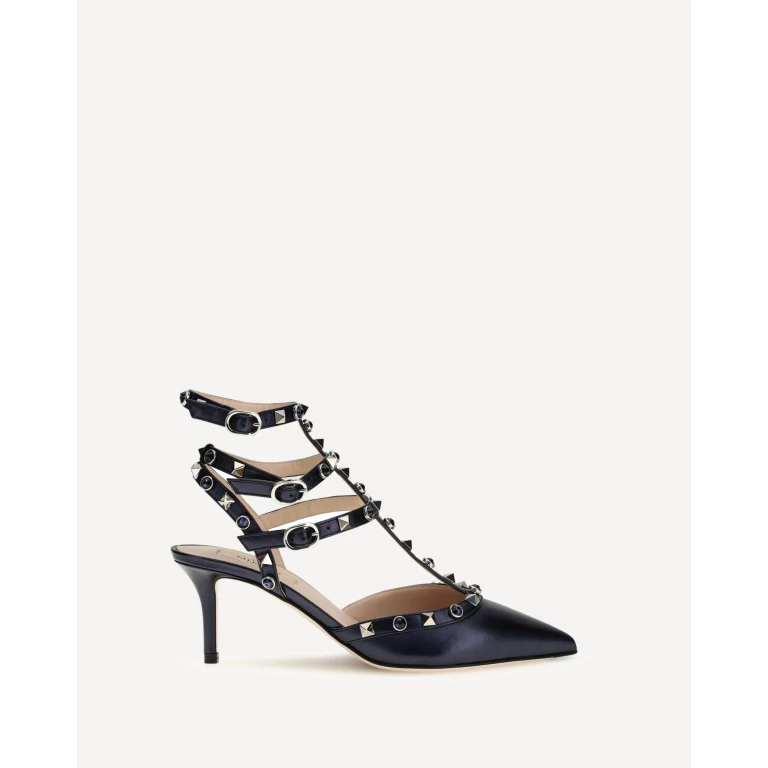 Escarpins Rockstud Valentino Garavani en cuir laminé