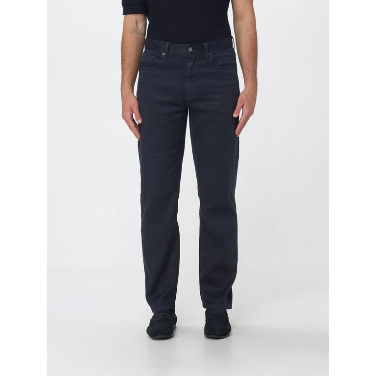 Pants Men color Navy (508UHP16A3B09)