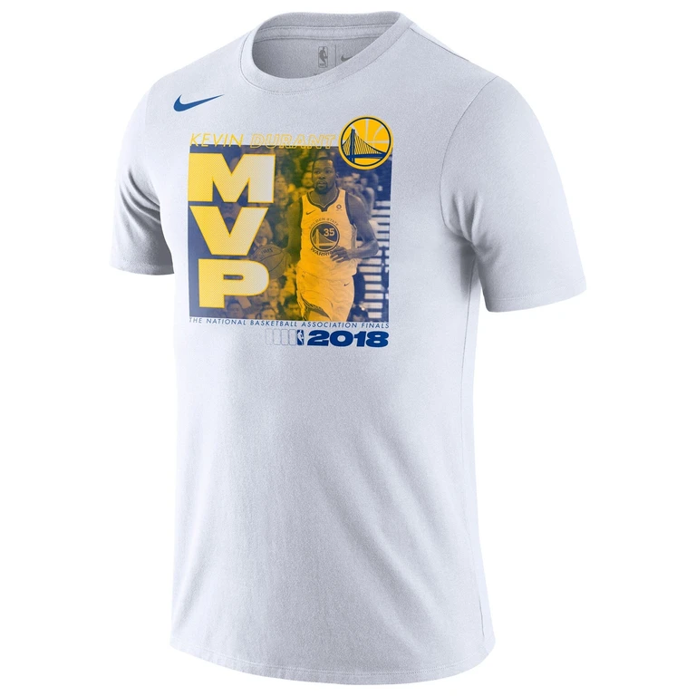 Men's NBA Gsw Kevin Durant 2018 Mvp Finals T-Shirt