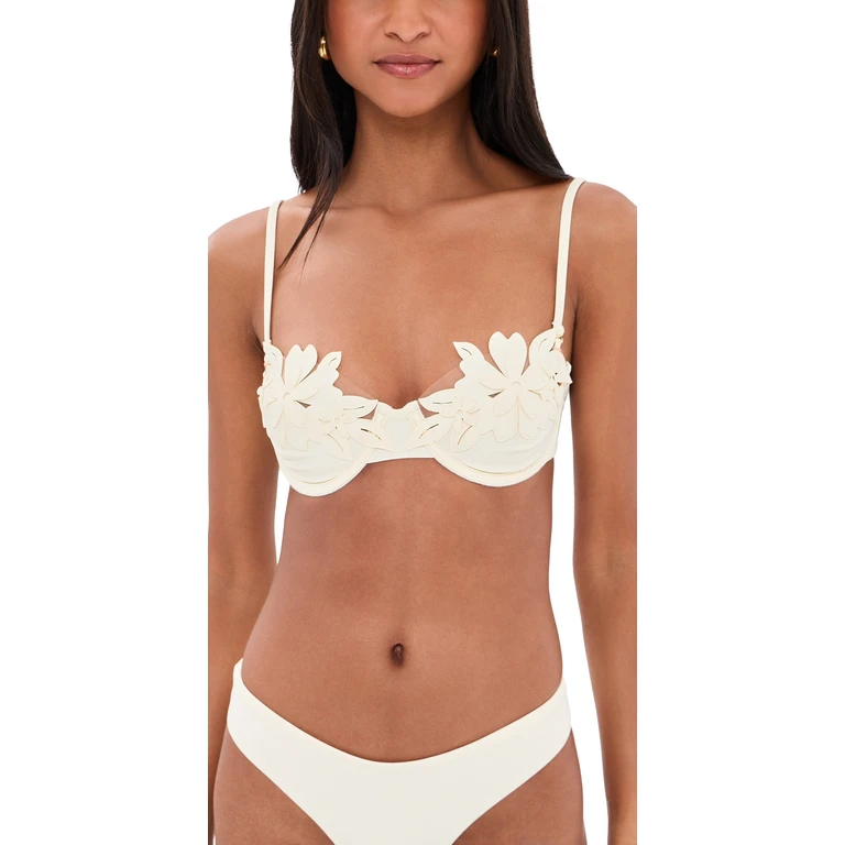 Bahia Maria Aura Bikini Top Ivory M