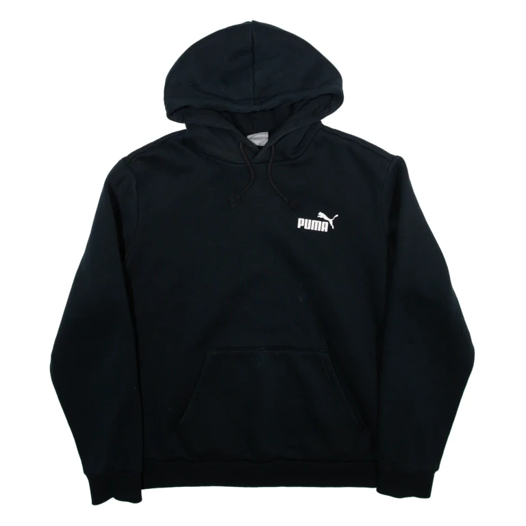 PUMA Womens Black Hoodie L