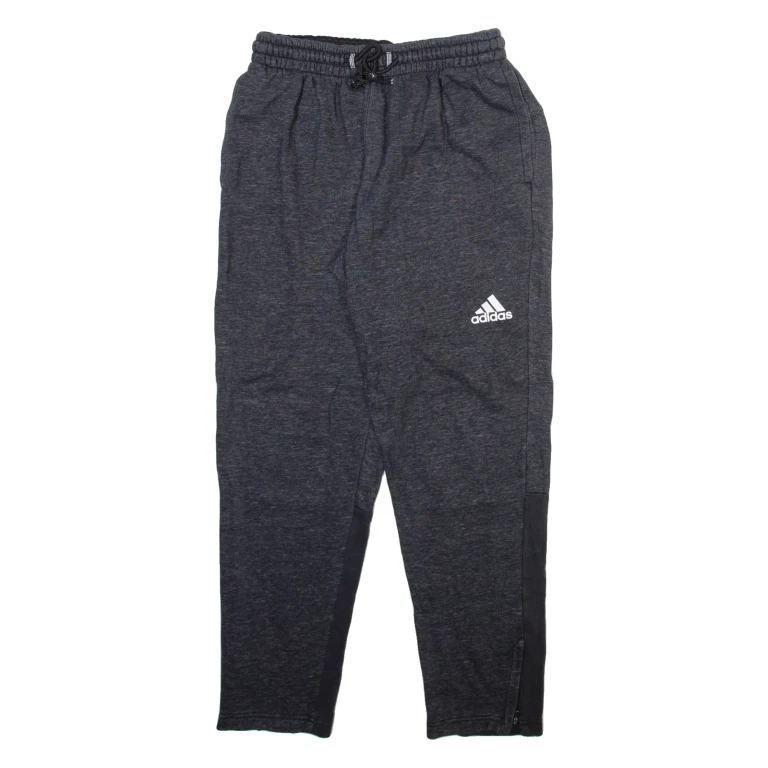 ADIDAS Mens Joggers Grey Tapered M W28 L26