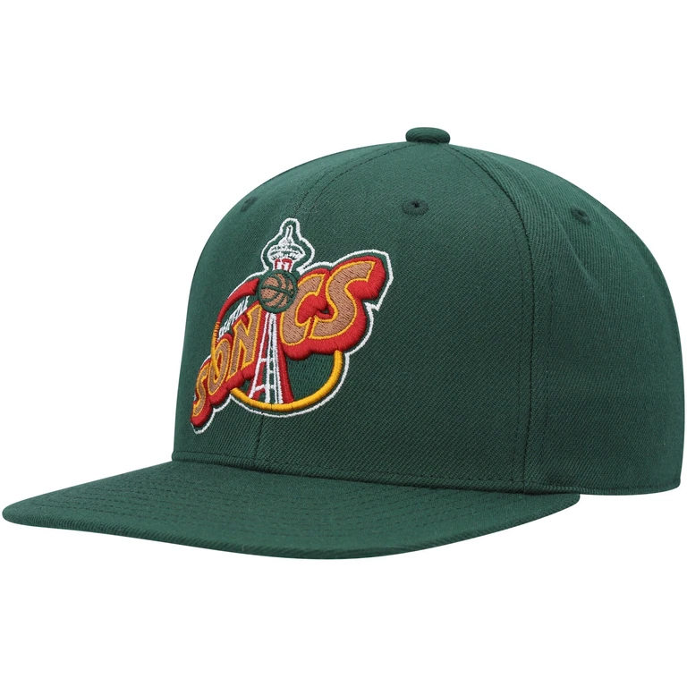 Men's NBA Team Ground 2.0 Fitted Hwc Supersonics Fitted Caps