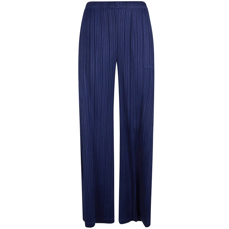 PLEATS PLEASE Pantaloni Tinta Unita "Monthly Colors: January"