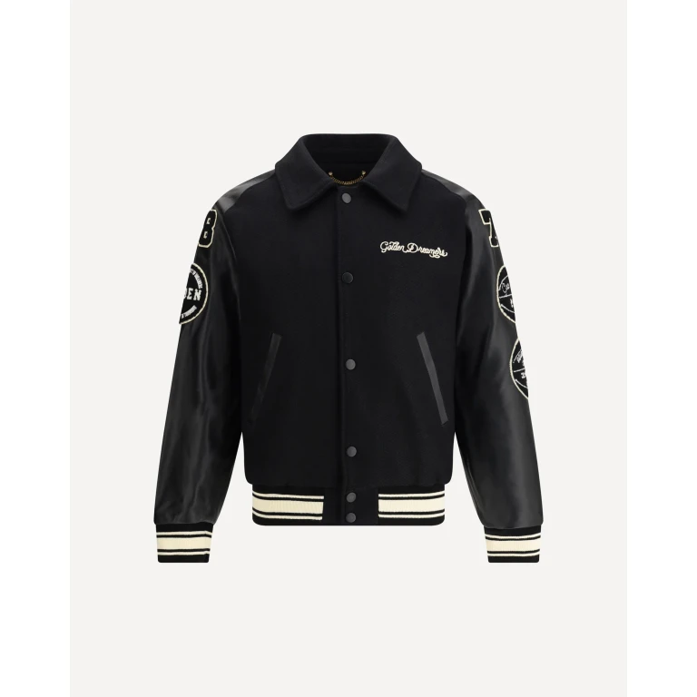 Blouson Bomber Golden Goose en laine pour homme