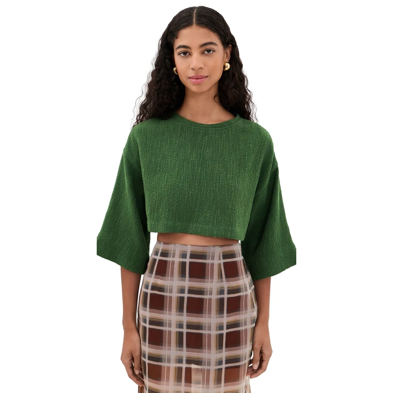 MARRAKSHI LIFE The Cropped T-Shirt Pine Flamme L