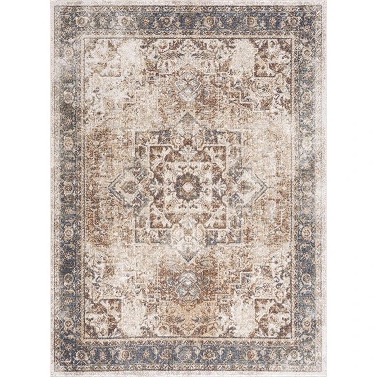 Heritage Style Flat Pile Washable Rug