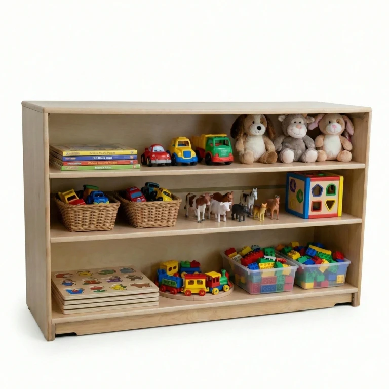 Montessori Classroom Shelf - 5' x 32"