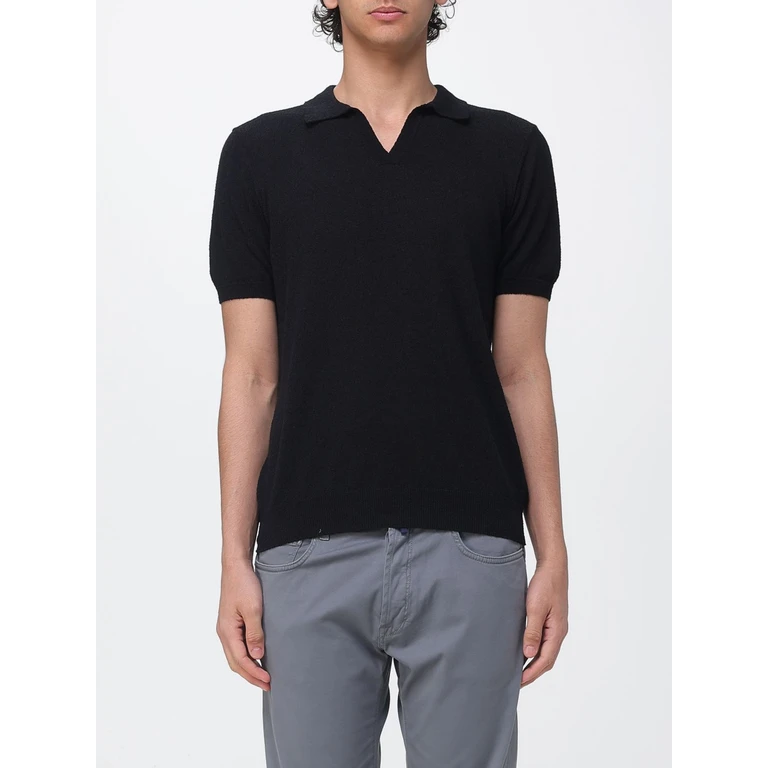 Polo Shirt Men color Black (D9SP146L00001690)