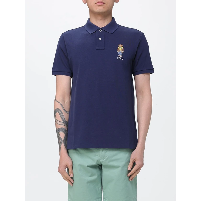 Polo Shirt Men color Navy (710B16251001)
