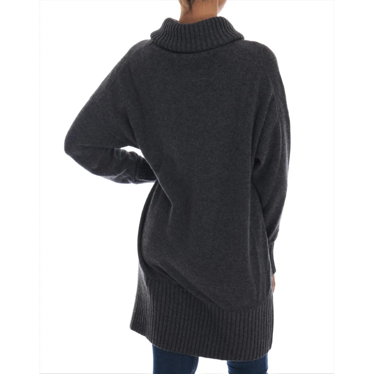 Dolce & Gabbana Fairy Tale Crystal Gray Cashmere Sweater Clothing - Women