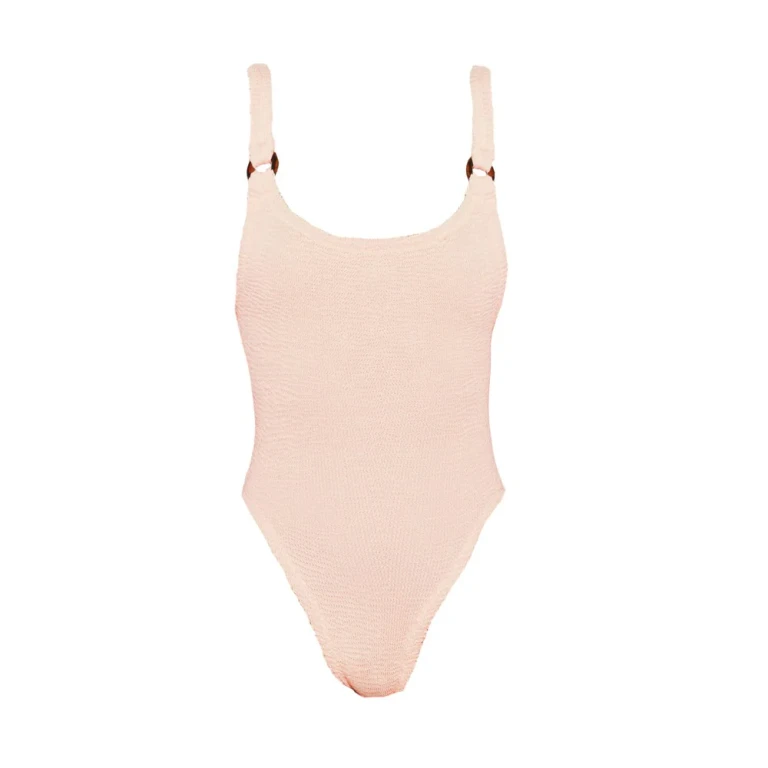 HUNZA G 'Domino' swimsuit Woman One Size (DOMINO)