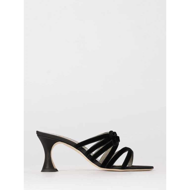 Heeled Sandal Woman color Black (42522120001A24E)