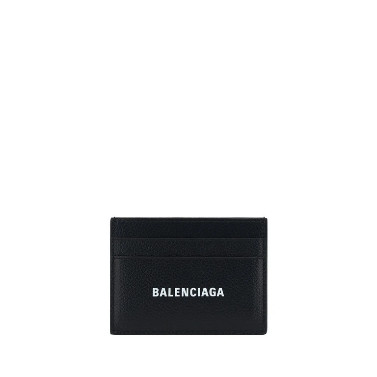 Black Calf Leather Bos Taurus Wallet - Men