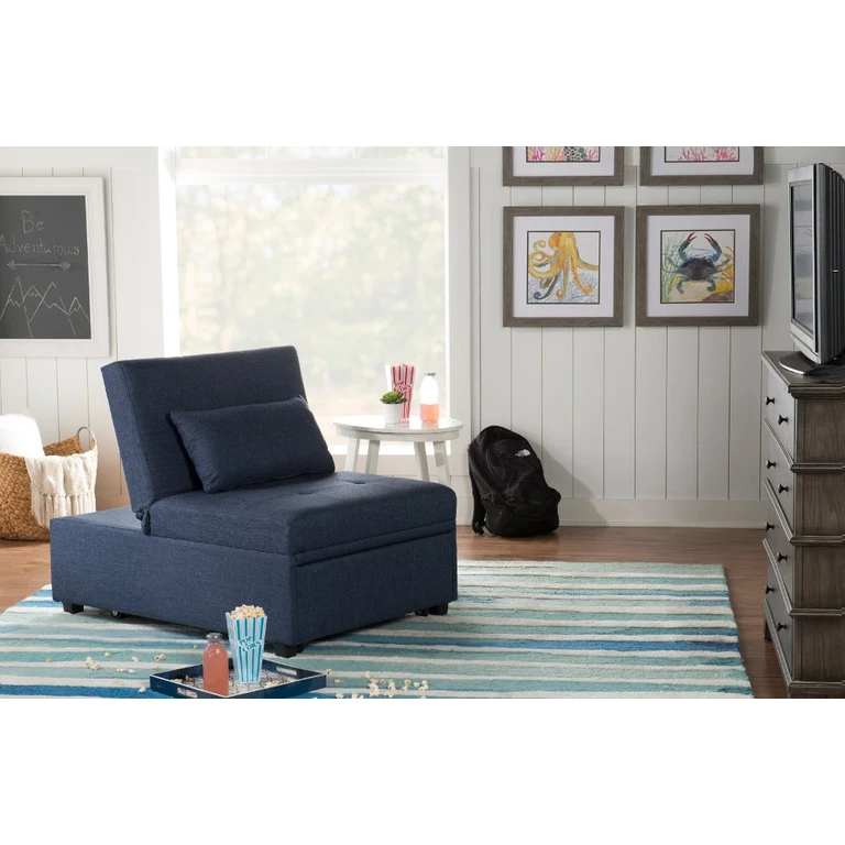Dozer Blue Sofa Bed