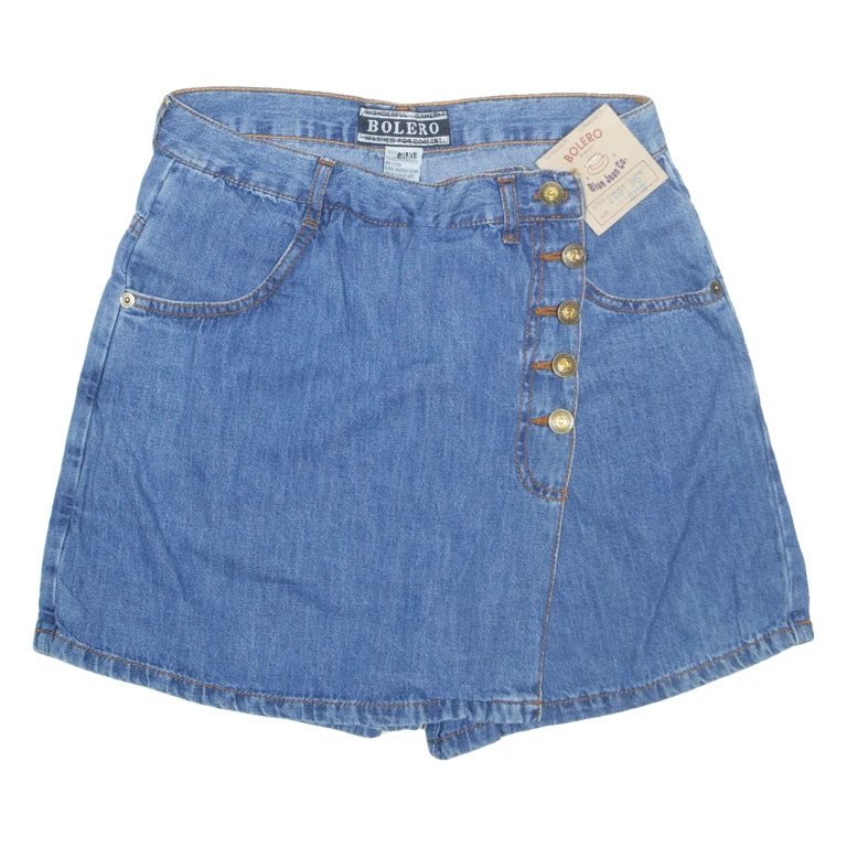 BOLERO Womens Denim Shorts Blue S W27