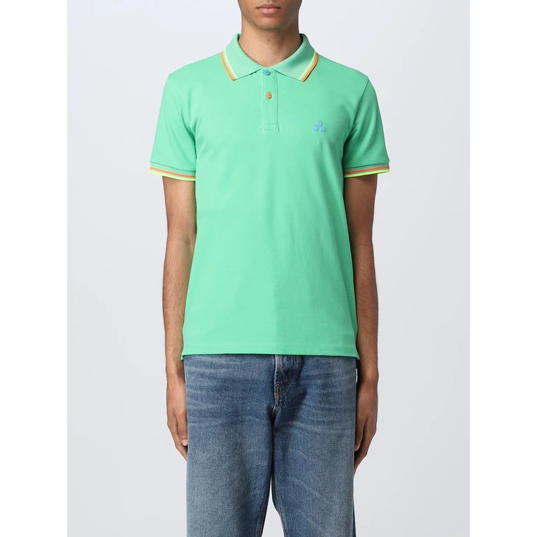 Polo Shirt Men color Green (PEU478299011991674)