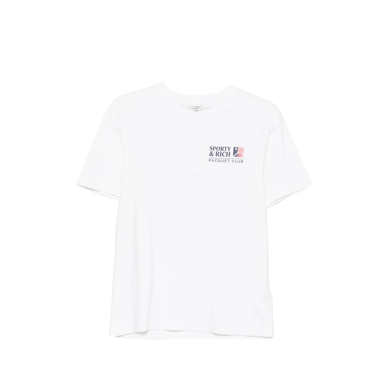Sporty & Rich Promo Crew-neck T-shirt
