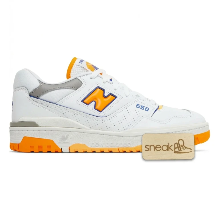 Men's 550 'White Vibrant Orange' Bras