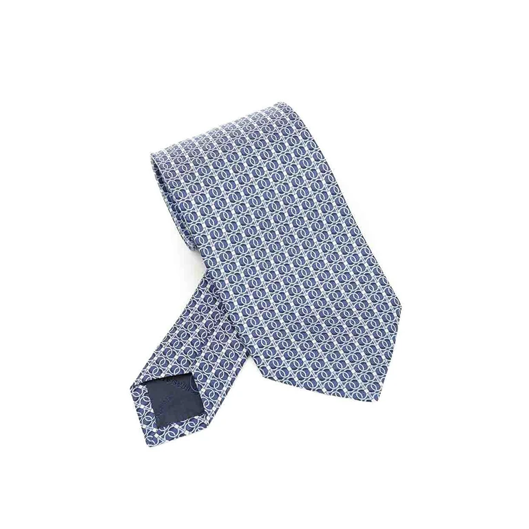 Salvatore Ferragamo Cravate - Bleu Clair (351318000000000)