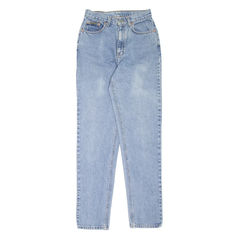CALVIN KLEIN JEANS Womens Jeans Blue Regular Mom W25 L31