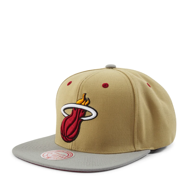Men's NBA Classic Canvas Snapback Heat Snapback Caps