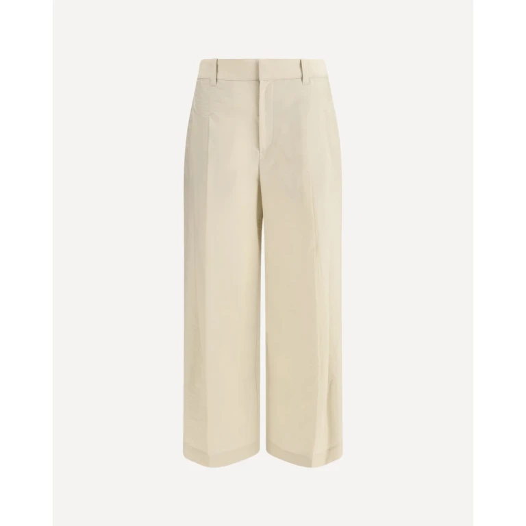 BRUNELLO CUCINELLI Cotton-blend Trousers Female 42