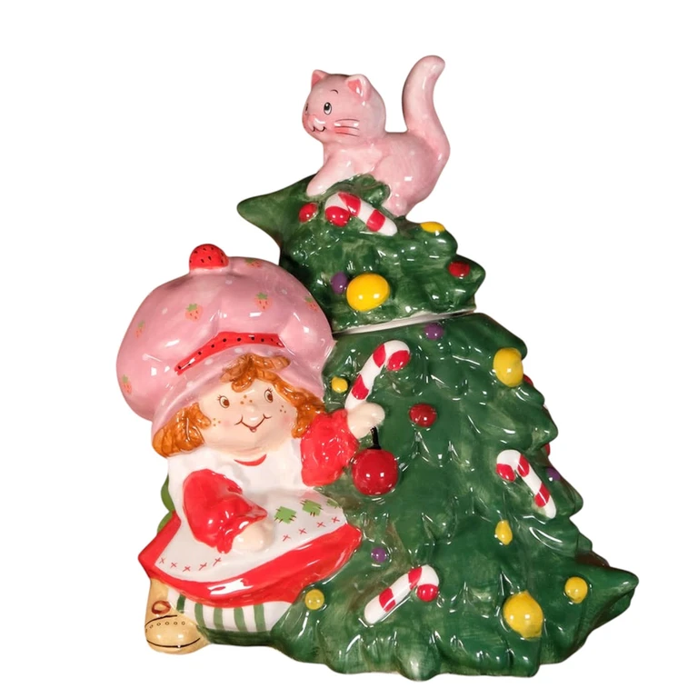 Strawberry Shortcake Falling For Cutness Cookie Jar