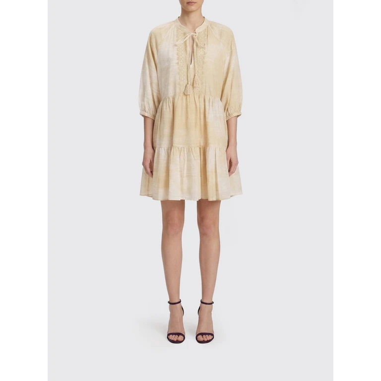 Dress Woman color Beige (D48EQ025EB4MANDORLA)