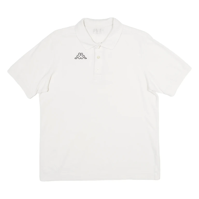 KAPPA Mens Polo Shirt Cream M