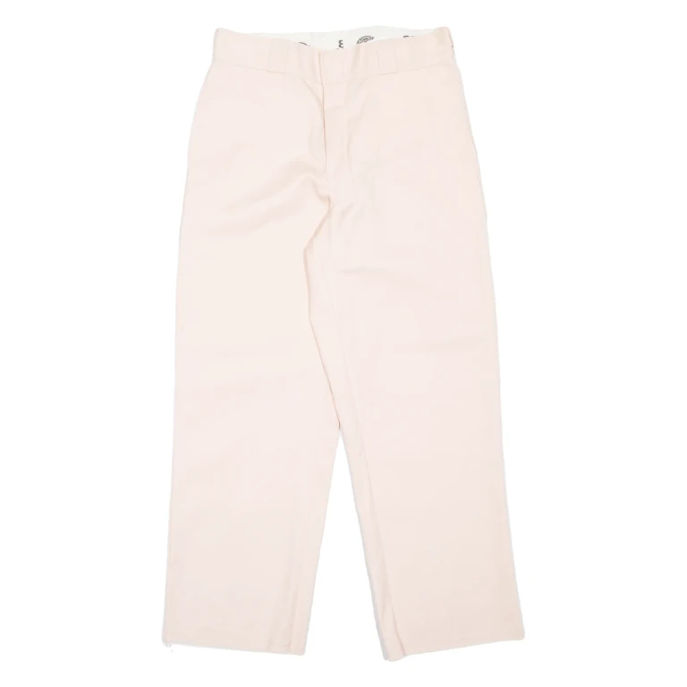 DICKIES 874 Workwear Mens Trousers Pink Regular Straight W32 L27