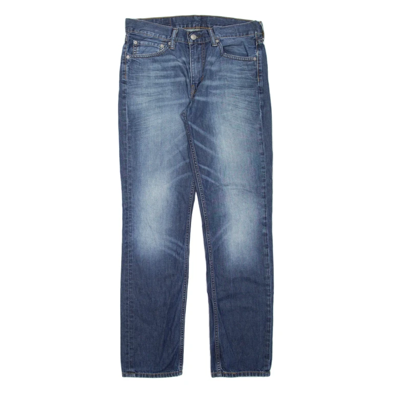 LEVI'S 511 Jeans Mens Blue Slim Straight Stone Wash W32 L32