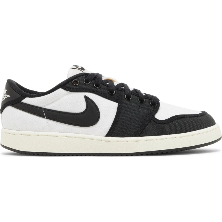 Men's Retro 1 Ajko Low 'Black White' Sneakers